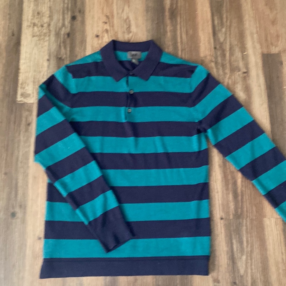 Men’s knit long sleeve shirt